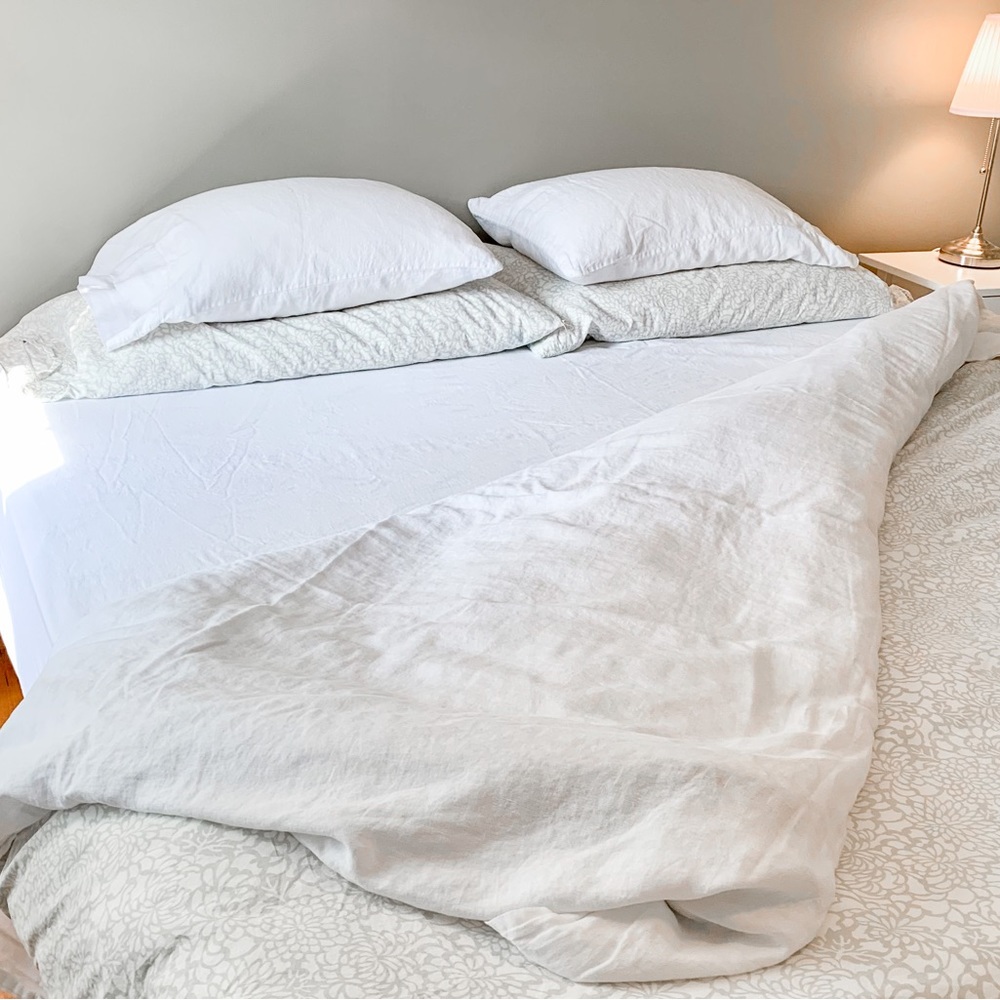 The Company Store King-Sized Legends Hotel Relaxed Linen Sheets